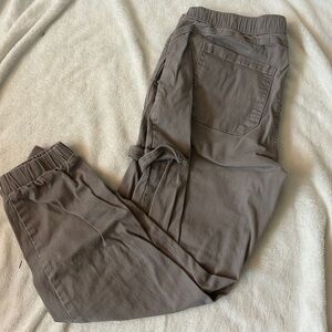 Grey Cargo Pants